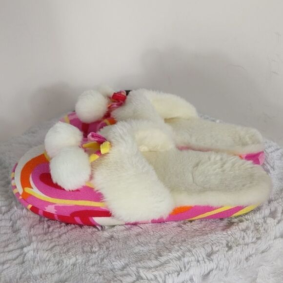 Victoria's Secret Shoes - Victoria's Secret Faux Fur Slippers